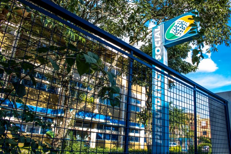 edital publicado - fachada do prédio do inss
